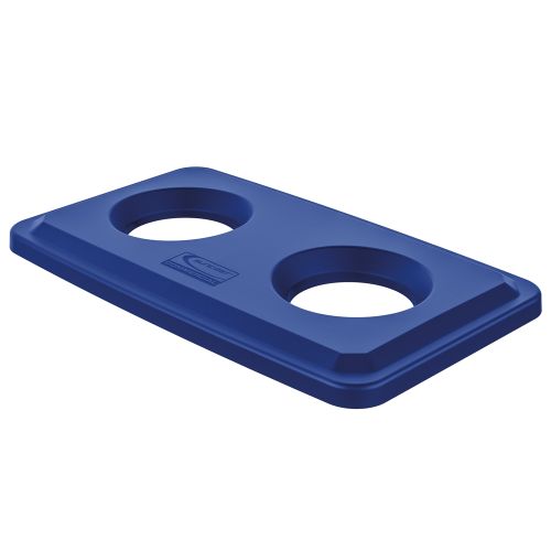 Suncast Commercial Bottle and Can Lid, Blue